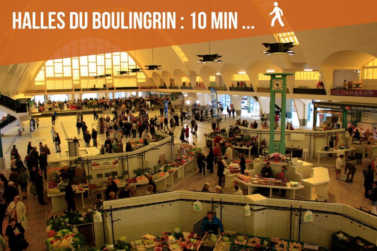 Explorereims - Malibu Beachhouse Proche Gare Et Centre Zewnętrze zdjęcie